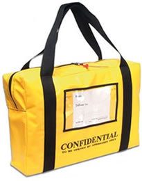 Confidential Carrier With Handles.