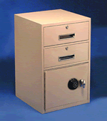 Banking Equipment Lowline 300 Series Cabinets/Pedestals.