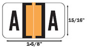 Jeter 7200 Series Alpha Labels.