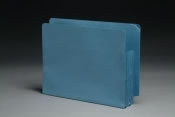 Colored Expansion File Pocket, 7/8 inch Full Side Tab, Letter, Legal or Custom Size.