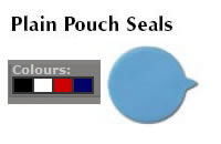 Tamper Evident Security Seals - Plain Pouch Seals.