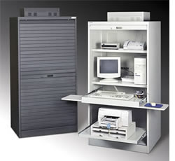 Computer Storage Cabinet.