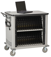 LapTop Cart™ is a great solution for storing, transporting, and charging numerous laptops.