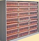 Unit Spacefinder is a completely modular, fully adjustable line of open lateral storage equipment.