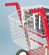 Additional Rear Basket for all SMS series mail cart.