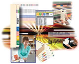 Filing software and labels by Smead.