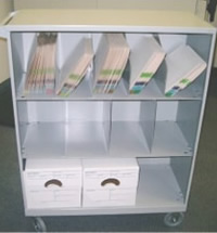 File Folders and Boxes Storage.