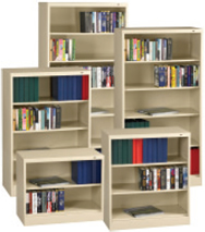 Bookcases available in 2, 3, 4, 5 and 6 openings.