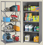 Q Line shelving is designed to handle up to 750 pounds.