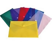 Letter Size Velcro Flap Poly Envelopes.