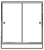 Highline 100 Series Model No. 131 Cabinet.