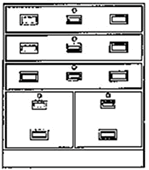 Highline 100 Series Model No. 181 Cabinet.