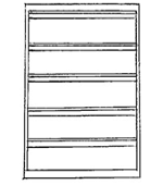 Vault Series 5 Fixed Drawer 39-3/4"H, Available 3 Widths.