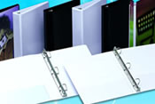 File binders.