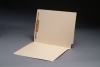 14pt Manila Letter Size Folders, Full Cut End Tab, Fastener Pos #1.