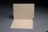 11 pt Manila Folders, Full Cut End Tab, Letter Size, 1/2 Pocket Inside Front (Box of 50)