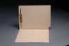 14 pt Manila Folders, Full Cut End Tab, Letter Size, 1/2 Pocket Inside Front, Fastener Pos #1 (Box of 50)