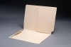 11 pt Manila Folders, Full Cut End Tab, Letter Size, 1/2 Pocket Inside Back, Fastener Pos #3 (Box of 50)