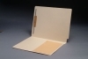 11 pt Manila Folders, Full Cut End Tab, Letter Size, 1/2 Kraft Pocket, Fastener Pos #1 (Box of 50)