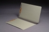 Type II Pressboard Folders, Full Cut End Tab, Letter Size, 2" Expansion, Fastener Pos #1 & #3 (Box of 25)