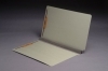 Type II Pressboard Folders, Full Cut End Tab, Legal Size, 2" Expansion, Fastener Pos #1 & #3 (Box of 25)