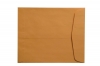 28lb Brown Kraft Negative Preserver, Open End, Plain - Not Printed, with Flap, 10-1/2" x 12-1/2" (Carton of 500)