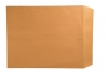 32lb Brown Kraft Negative Preserver, Open End, Plain - Not Printed, with Flap, 14-1/2" x 17-1/2" (Carton of 500) 