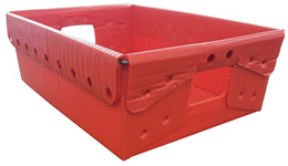 Short Corrugated Plastic Totes.