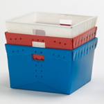 Large Corrugated Plastic Totes.