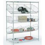 36"W Wire Presort Shelving.