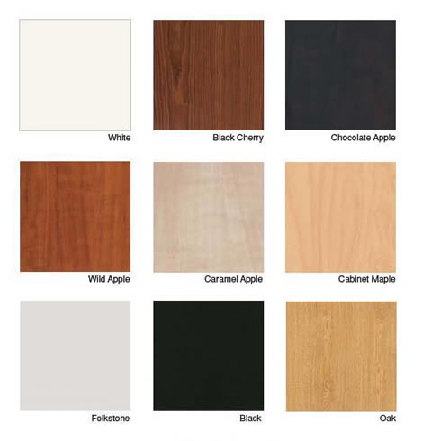 Wood Color Options.