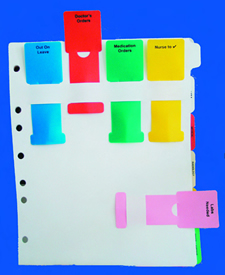 Medical Chart Divider Index Tabs