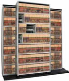 48" Wide 4Post™ Shelving BiSlider Mobile.