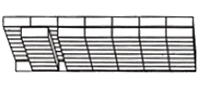 7 By 6 - 42" Wide Stak-N-Lok BiSlider Mobile.