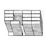 4-Post 36" Shelving QuadSlider Mobile Systems.