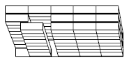 5x4x4 - 48" Wide 4-Post Shelving TriSlider Mobile.