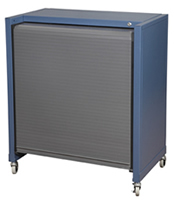 LapTop Cart with locking tambour door.