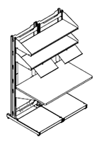 Technical furniture 30" preconfigured unit prices.