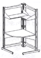 Technical furniture corner units prices.