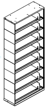 Create your own shelving systems.