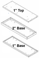 Shelving Top and Base.