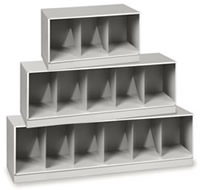 Vu-Stak® tiers are available in 3 widths, 24", 36" and 48".