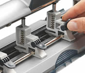 Adjustable Hole Paper Punches Heavy-Duty High-Capacity