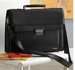 Amherst Leather Briefcase.