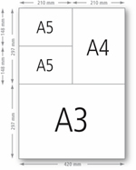 We have the A3, A4 and A5 paper and envelopes you need to print and distribute international correspondence, presentations and files.