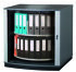 2-Tier binder carousel cabinet.