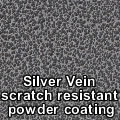 Silver Vein Scratch Reistant Powder Coating.