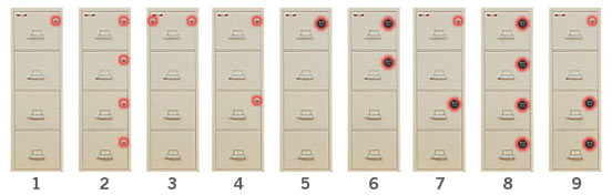 Lock options arrangements.