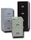 Fireproof 31" Deep Vertical Cabinets