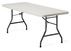 Lite-Lift II Folding Table is ideal for applications that require a light weight and easy to clean folding table.